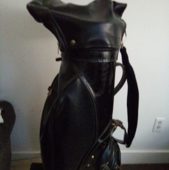 Golf bag McGregor amazing condition gator and leather golf bag with leather top - Picture 1 of 7